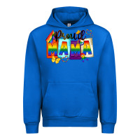 Cobalt proud mama Urban Hoodie - FaDigitalArtStudio