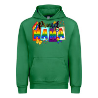 Emerald proud mama Urban Hoodie - FaDigitalArtStudio