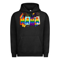 Pigment Black proud mama Urban Hoodie - FaDigitalArtStudio