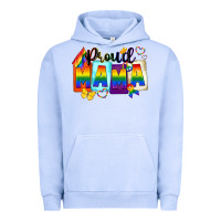 Pigment Grape Ice proud mama Urban Hoodie - FaDigitalArtStudio