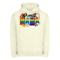 Pigment Pistachio proud mama Urban Hoodie - FaDigitalArtStudio