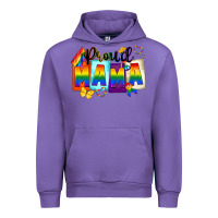 Tulip proud mama Urban Hoodie - FaDigitalArtStudio