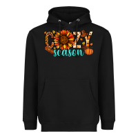 Black Cozy season Thanksgiving Heavyweight Hoodie - NancyCooperArtShop