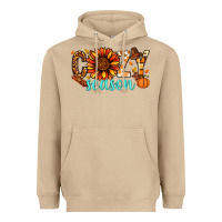 Mushroom Cozy season Thanksgiving Heavyweight Hoodie - NancyCooperArtShop