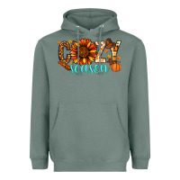 Sage Cozy season Thanksgiving Heavyweight Hoodie - NancyCooperArtShop