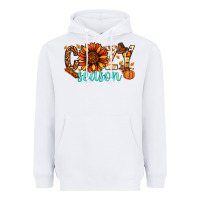 White Cozy season Thanksgiving Heavyweight Hoodie - NancyCooperArtShop