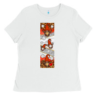 White volleyball penwraps Ladies Tee - HRA Design Shop