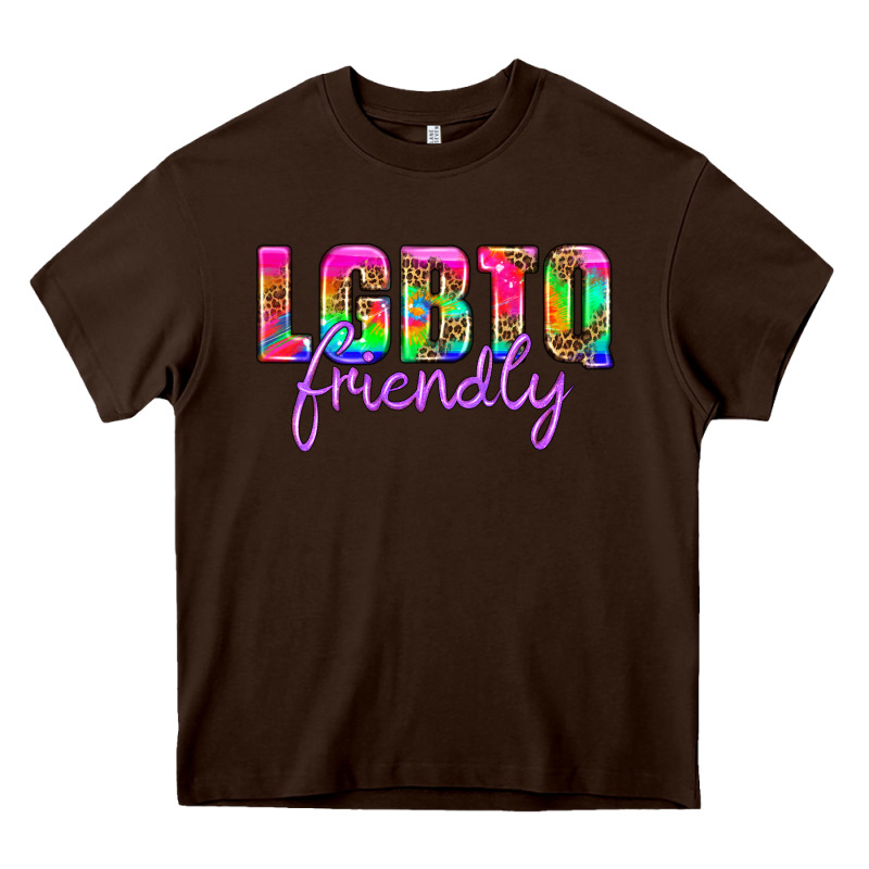 Lgbtq Friendly Heavy Core Tee by HRA Design Shop | Teevron