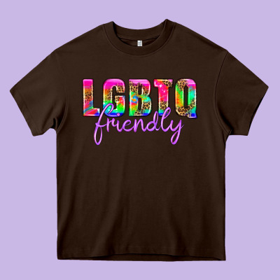 Lgbtq Friendly Heavy Core Tee Designed By Hra Design Shop