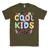 Army Green cool kids club Classic Tee - MaliasSmallBusiness