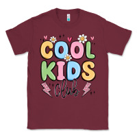 Burgundy cool kids club Classic Tee - MaliasSmallBusiness
