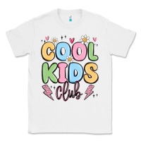 White cool kids club Classic Tee - MaliasSmallBusiness