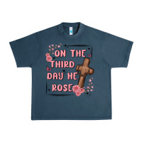 On The Third Day  He Rose Urban Heavy Tee | Teevron