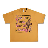 Peanut Butter on the third day  he rose Urban Heavy Tee - MaliasSmallBusiness