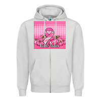 Dove Grey tackle cancer pumpkins football and ribbon Zipper Hoodie - Jasminsmagicworld