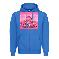 True Royal tackle cancer pumpkins football and ribbon Zipper Hoodie - Jasminsmagicworld