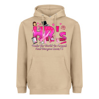 Mushroom breast cancer hr human resources Heavyweight Hoodie - texasbilliewilder