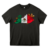 Asphalt mexica kentucky Heavy Core Tee - CowhideDigitalArt