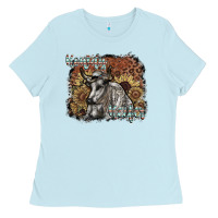 Baby Blue howdy heifer Ladies Tee - SublimationCraftShop