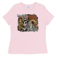 Bubblegum Pink howdy heifer Ladies Tee - SublimationCraftShop