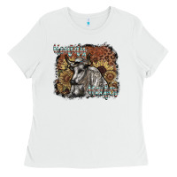 White howdy heifer Ladies Tee - SublimationCraftShop