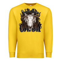 Lemon Simmer down Cowboy Premium Sweatshirt - HowdyJamesFarm