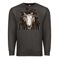 Smoke Simmer down Cowboy Premium Sweatshirt - HowdyJamesFarm