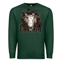 Sports Green Simmer down Cowboy Premium Sweatshirt - HowdyJamesFarm