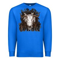 True Royal Simmer down Cowboy Premium Sweatshirt - HowdyJamesFarm