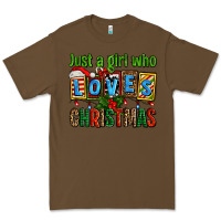 Cacao just a girl who loves christmas Premium Tee - AdoDesignShop