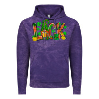 Cloud Purple luck with gnome and beer Vintage Hoodie - NancyCooperArtShop