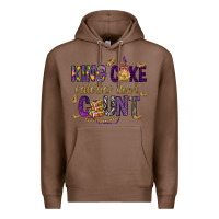 Chestnut King cake calories don't count Premium Hoodie - HowdyJamesFarm
