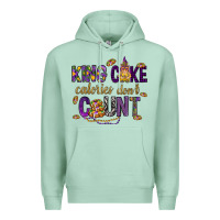 Seafoam King cake calories don't count Premium Hoodie - HowdyJamesFarm