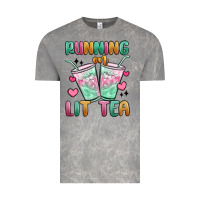 Cloud Rock running on lit tea Vintage Tee - MaliasSmallBusiness