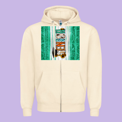 Senior 2022 Zipper Hoodie Designed By Jasminsmagicworld
