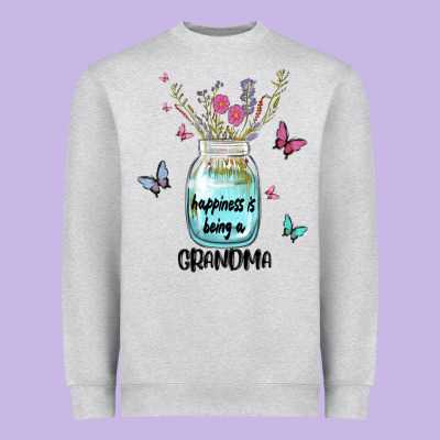 Grandma Preview Costom Name Heavyweight Sweatshirt Designed By Maliassmallbusiness