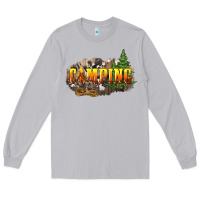 Moon Dust camping Long Sleeve Tee - NancyCooperArtShop