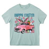 Arona Happy Easter truck Heavy Core Tee - OliviaCreatesArt