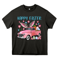 Asphalt Happy Easter truck Heavy Core Tee - OliviaCreatesArt