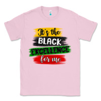 Bubblegum Pink it s the black excellence for me Classic Tee - MaliasSmallBusiness