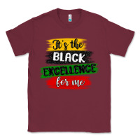 Burgundy it s the black excellence for me Classic Tee - MaliasSmallBusiness