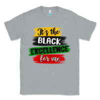 Heather Grey it s the black excellence for me Classic Tee - MaliasSmallBusiness