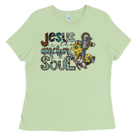 Jesus Is The Anchor Of My Soul Ladies Tee | Teevron