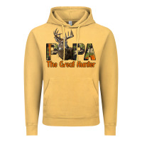 Vintage Mustard Western Papa The Great Deer Hunter Vintage Hoodie - LillyAllenDesigns