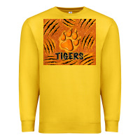 Lemon tiger paws Premium Sweatshirt - TumblerDesignByShophia