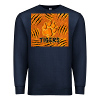 Navy tiger paws Premium Sweatshirt - TumblerDesignByShophia