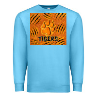Ocean Blue tiger paws Premium Sweatshirt - TumblerDesignByShophia
