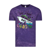 Cloud Purple oh ship it's a mardi gras trip Vintage Tee - MaliasSmallBusiness