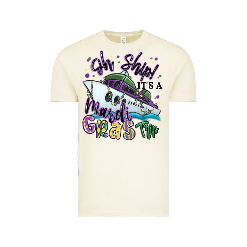 Oh Ship It's A Mardi Gras Trip Vintage Tee by MaliasSmallBusiness | Teevron