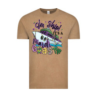 Vintage Coffee oh ship it's a mardi gras trip Vintage Tee - MaliasSmallBusiness